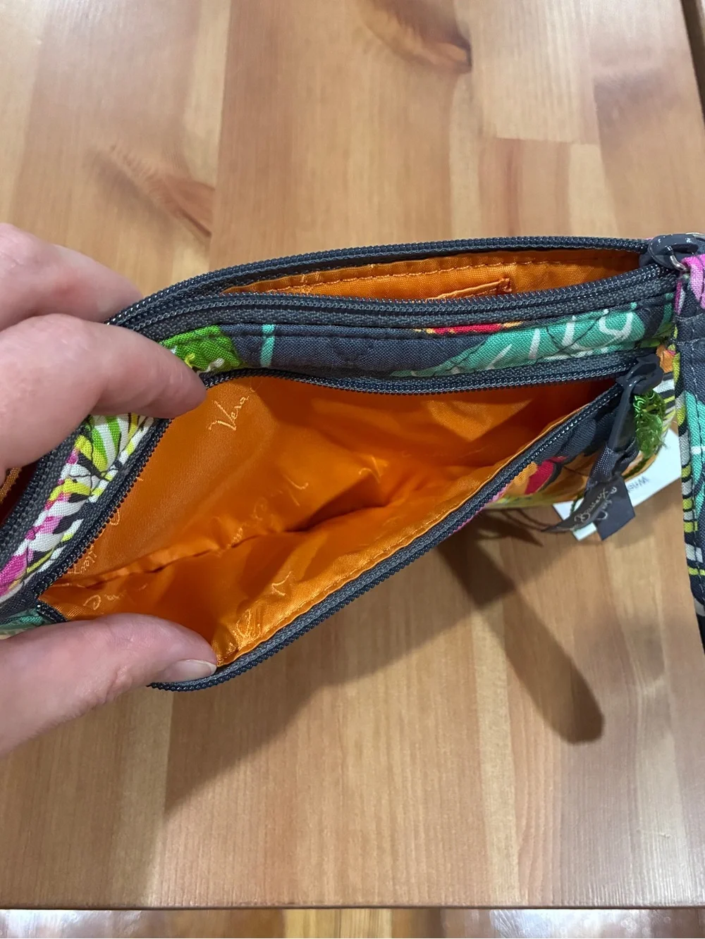 Vera Bradley Jazzy Bloom Wristlet